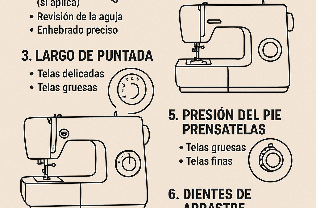 🪡 Ajusta tu máquina de coser como un profesional: guía paso a paso